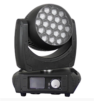 Luz de cabeça móvel com zoom de LED